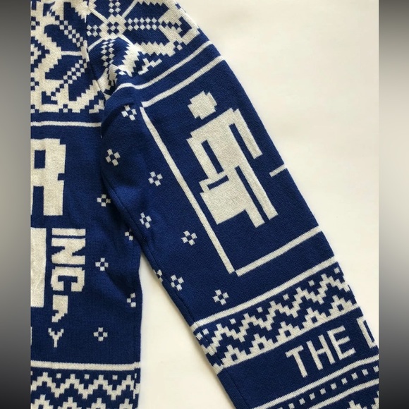 NEW The Office Sweater~Dunder Mifflin Ugly Christmas Sweater Men’s Small/Medium - Picture 4 of 8